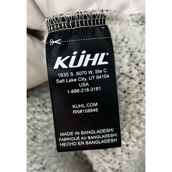 Kuhl Prism 1/4 Zip Sherpa Fleece Pullover Sweatshirt Women’s Medium Zip Pockets - Picture 8 of 11